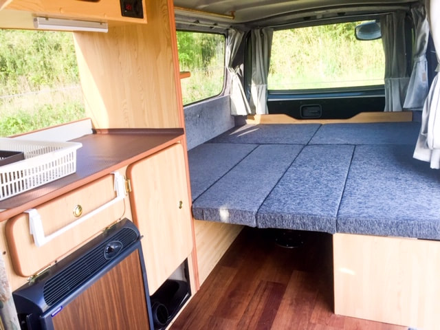 Nissan Nova campervan bed 