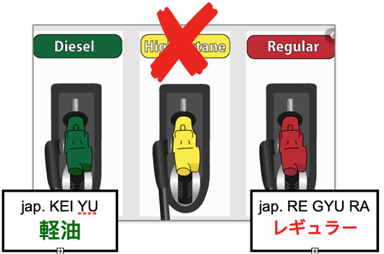 fuel types in japan