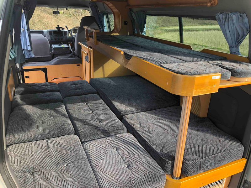 Nissan Craft Camper - bed layout
