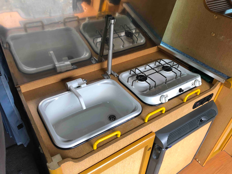 Nissan Craft Camper - kitchen facilities