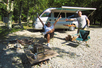 camping and campervan