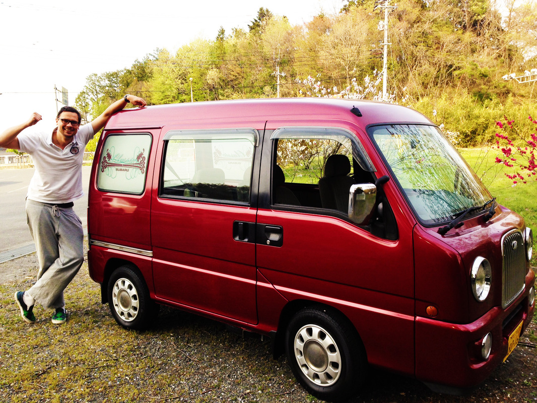 brand new miniature campervan