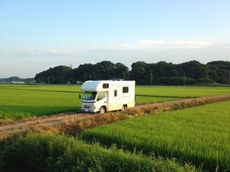 toyota motorhome budget rice field