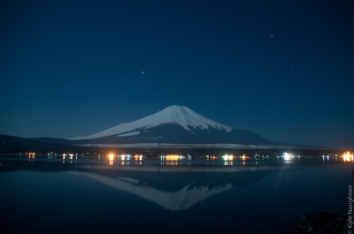 mount Fuji at Night