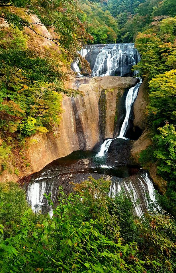 Nikko Waterfall Autumn