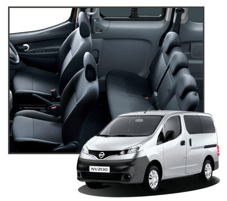 Nissan NV200 passenger car rental