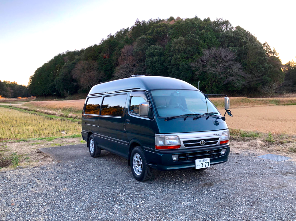 Toyota Country Club Camper outside 2