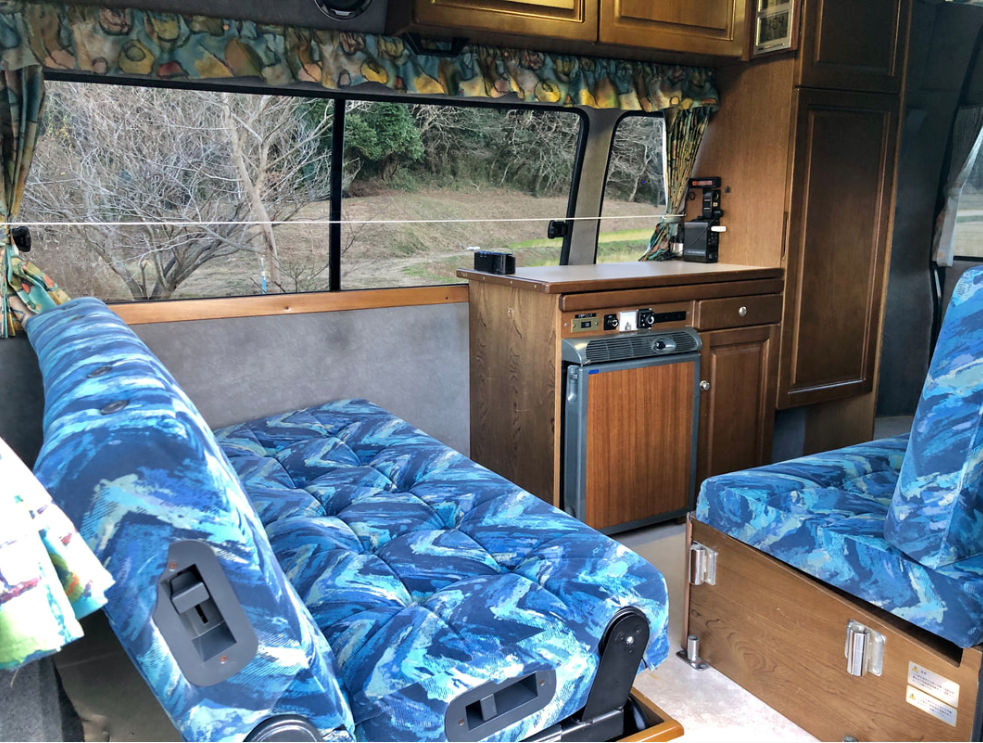 Toyota Country Club Camper seating position