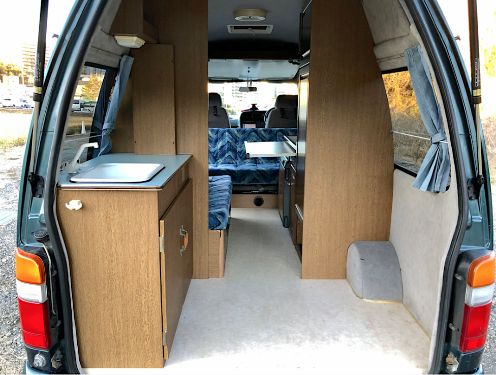 Toyota Country Club Camper Sink (Back view)
