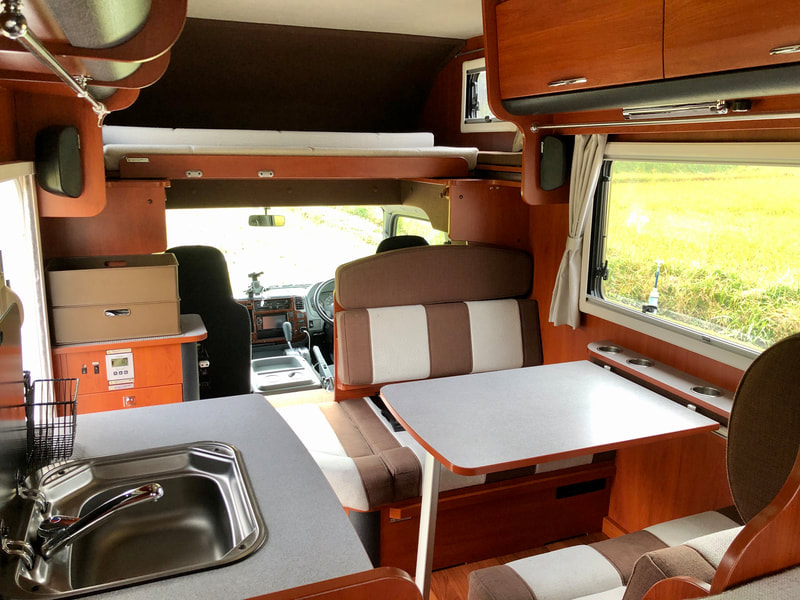 toyota motorhome new inside front