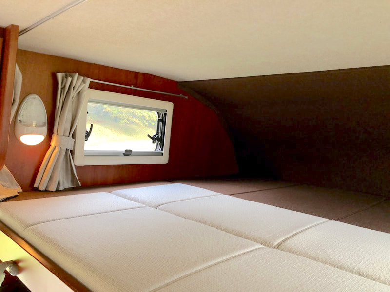 toyota motorhome new top bed 2