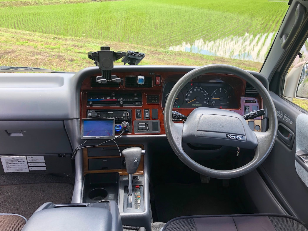 Toyota Hiace Campervan - dashboard